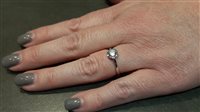 Anillo Guerretta Gioielli Mujer Anello Zirconi in Oro blanco Cubic Zirconia GUERR109 - GUERR109